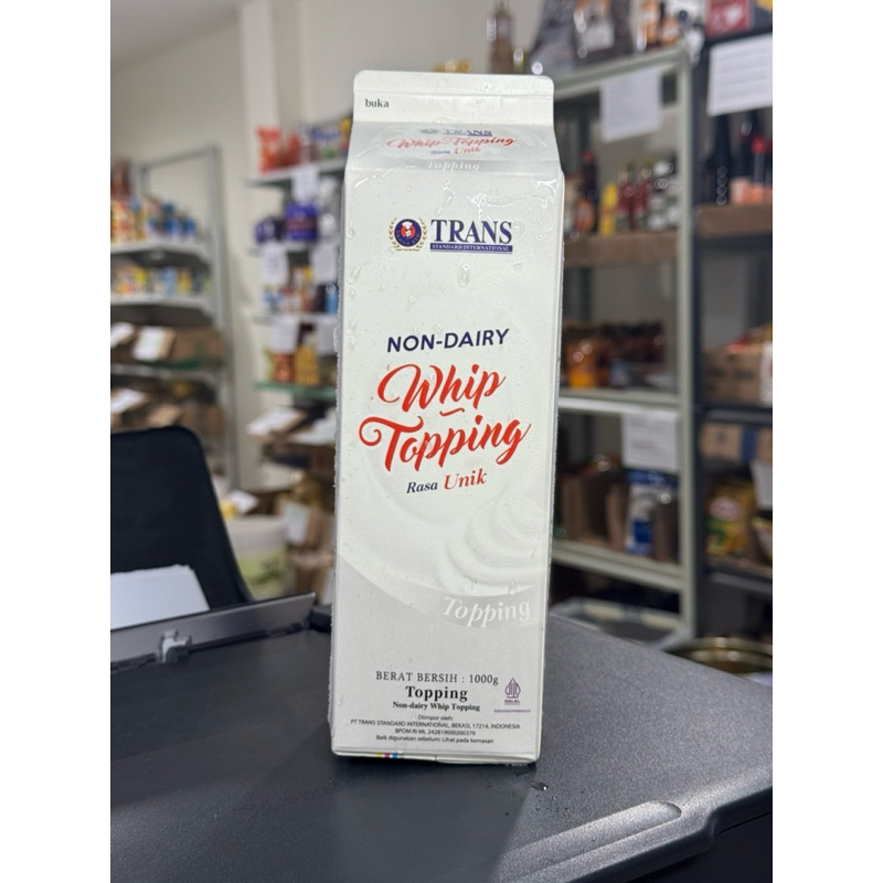 

TRANS WHIP TOPPING NON DAIRY - INSTANT ONLY