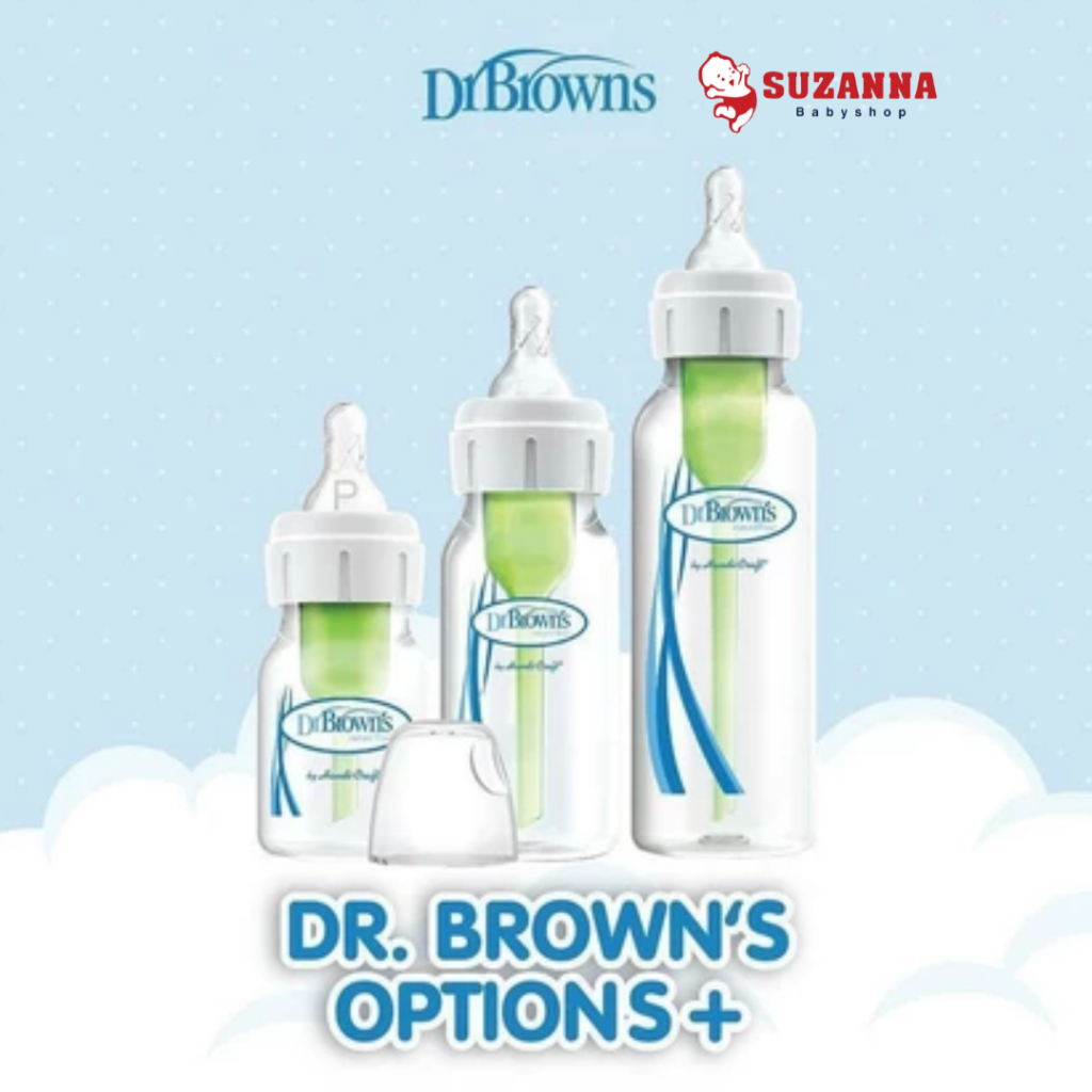 Dr Browns Options+ Bottle Narrow Neck Botol Susu Bayi