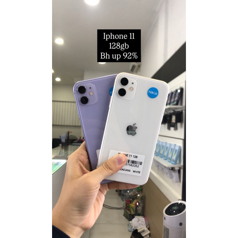 {Second} Iphone 11 128 White & Purple