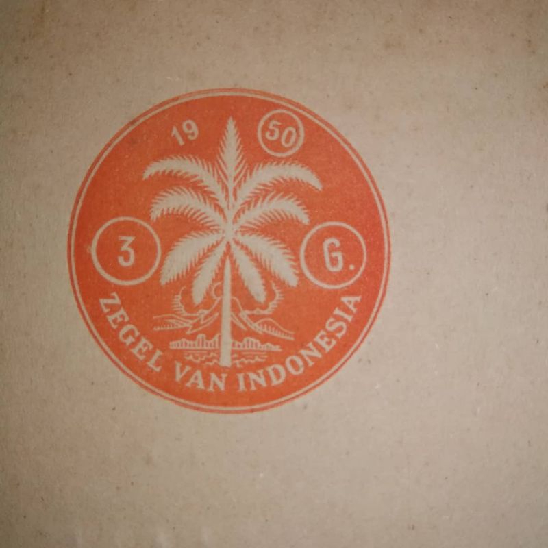 

Kertas Segel Asli Tahun 1950 Double