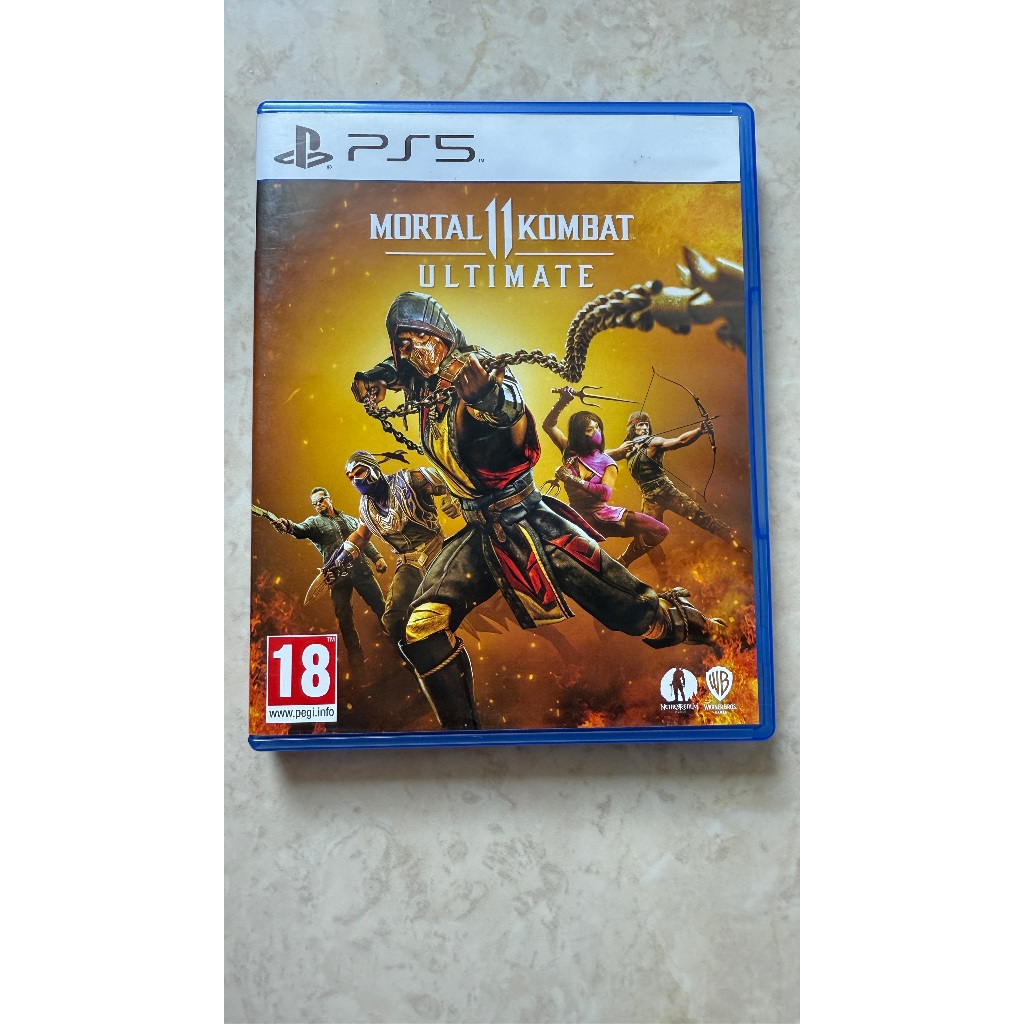 BD CD Kaset PS5 Mortal Kombat 11 Ultimate Reg Region 2