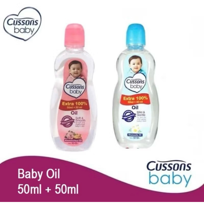 CUSSONS BABY OIL ORIGINAL || Baby oil 50 + 50 cussons