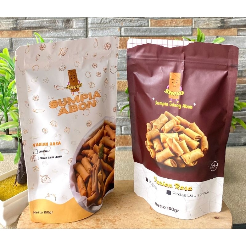

Snexo sumpia abon original dan pedas