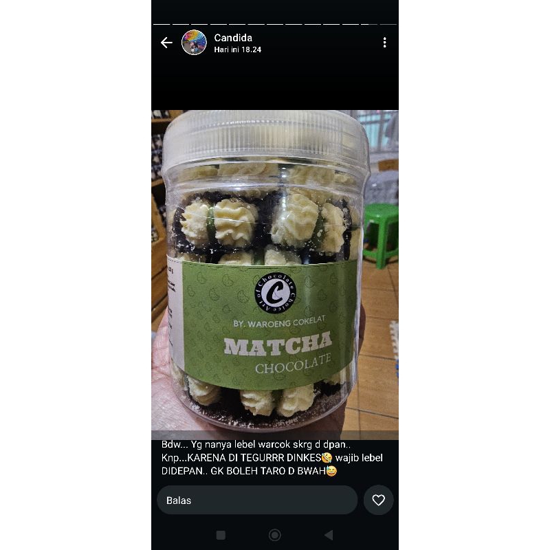 

matcha sagu waroeng cokelat