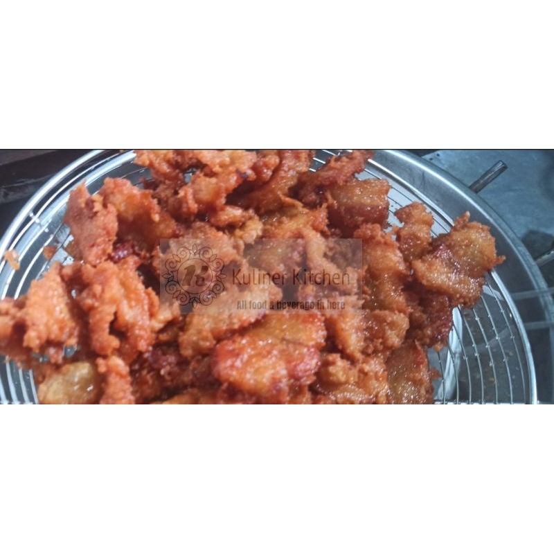 samcan goreng tepung (babi goreng tepung)