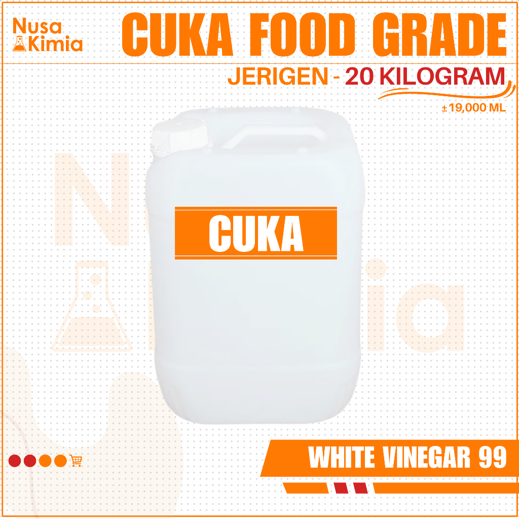 

[INSTAN] Biang Cuka Food Grade 20 KG - Cuka Dapur - Cuka Pembersih Alami