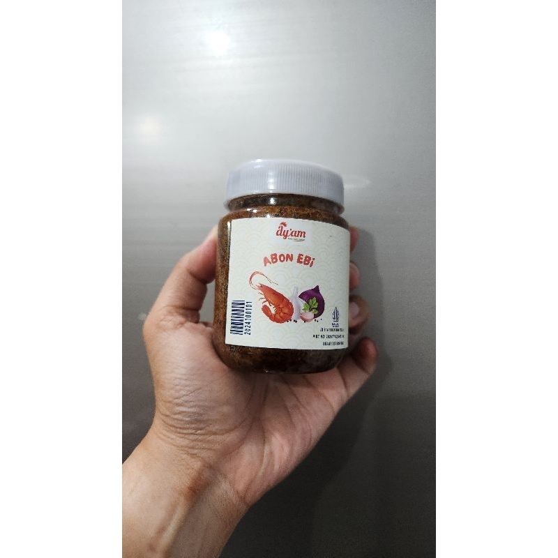 

Abon Ebi Home Made by Ay'am Corp Abon ebi original homemade udang rebon kering tahan lama enak gurih rumahan kemasan botolan praktis nasi hangat oleh-oleh siap saji khas Indonesia premium