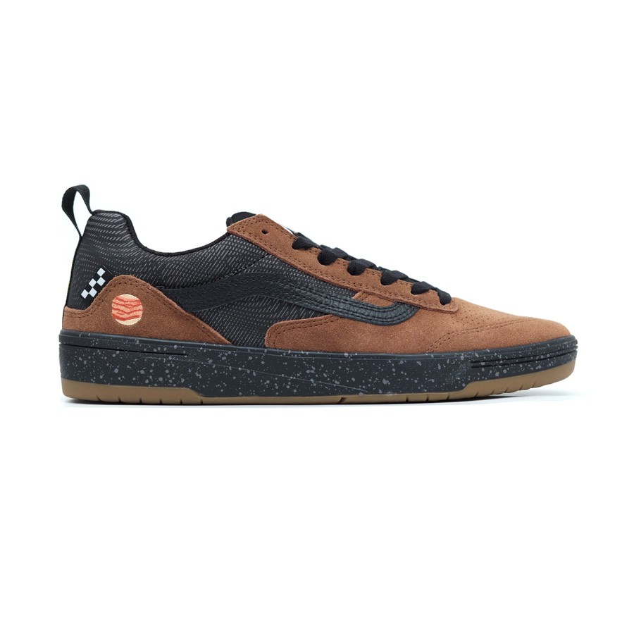 VANS ZAHBA ZION WRIGHT BROWN/MULTI