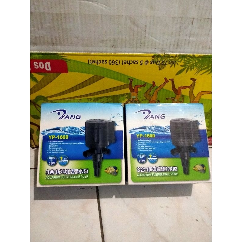 YANG YP 1600 YP 1600 POMPA AIR CELUP AQUARIUM