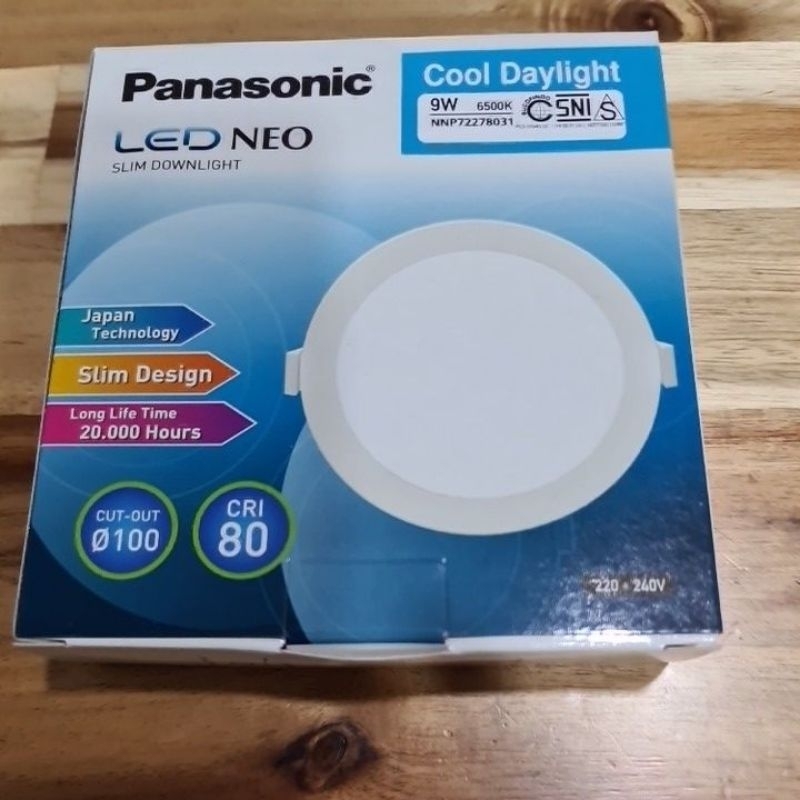Lampu LED Downlight Panasonic 9 Watt - NNP72278031
