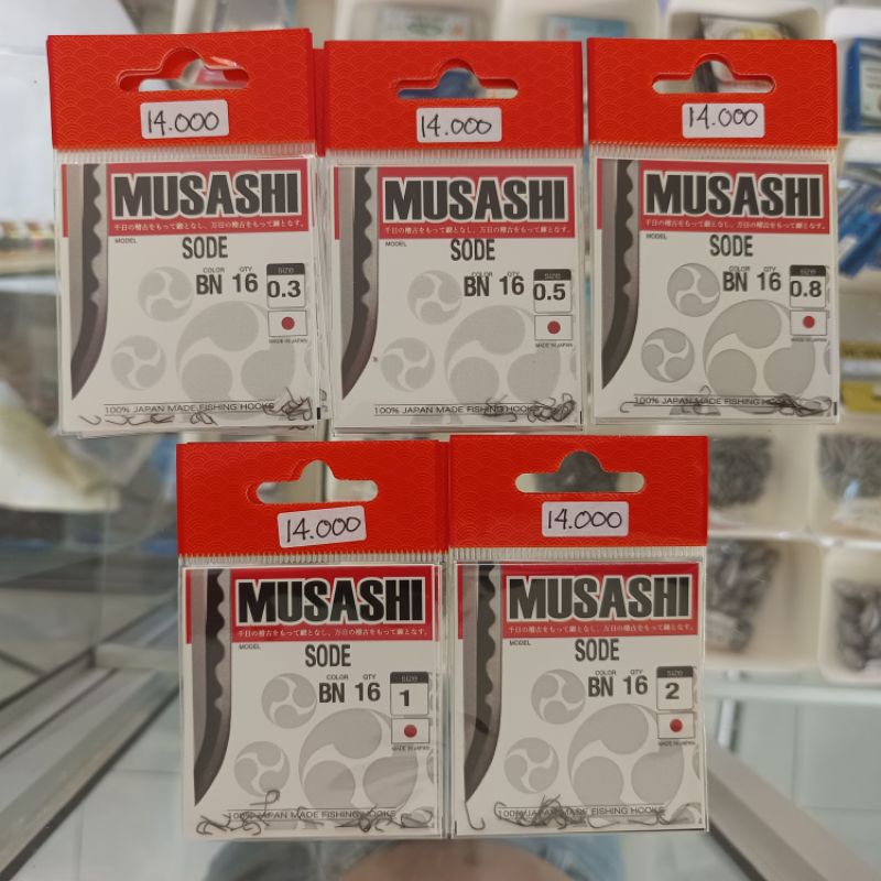 Kail Musashi Sode Tanpa Lubang