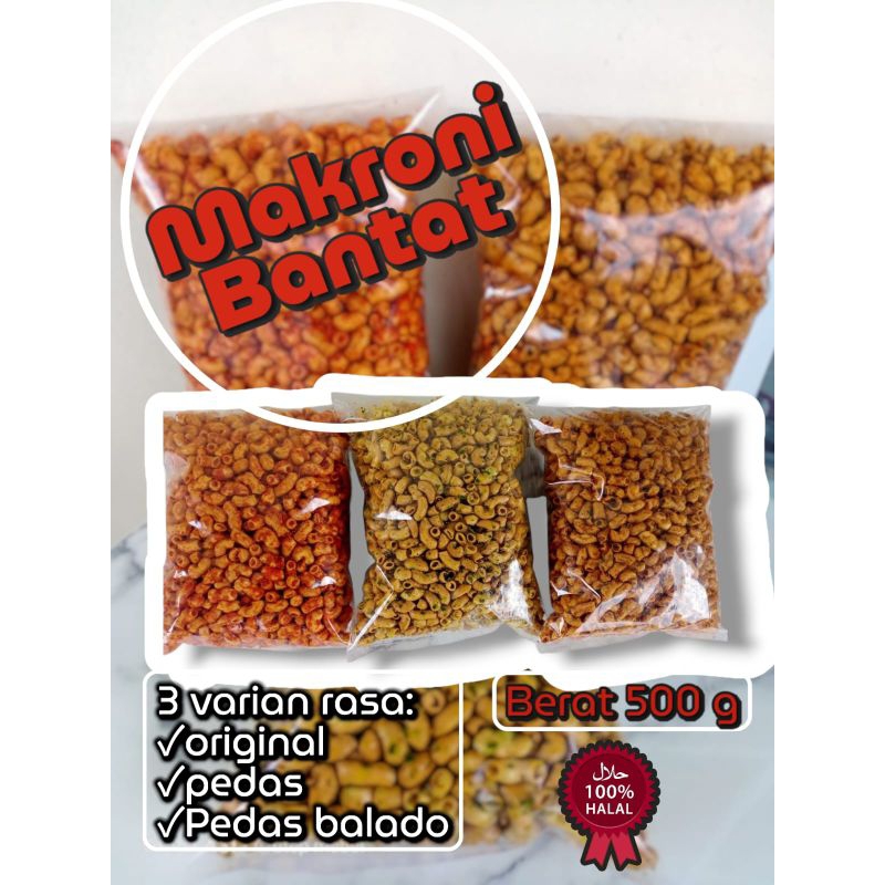

makroni bantat kiloan 1/2 kg 18500