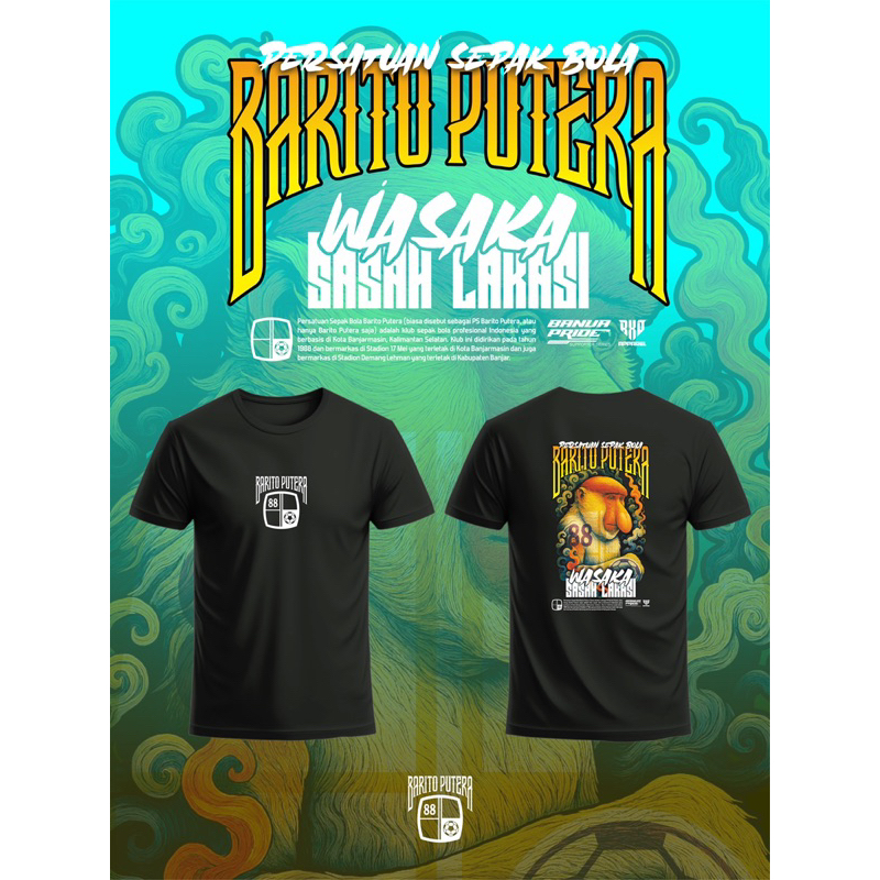 Kaos Supporter Barito Putera | Kaos Barito Putera