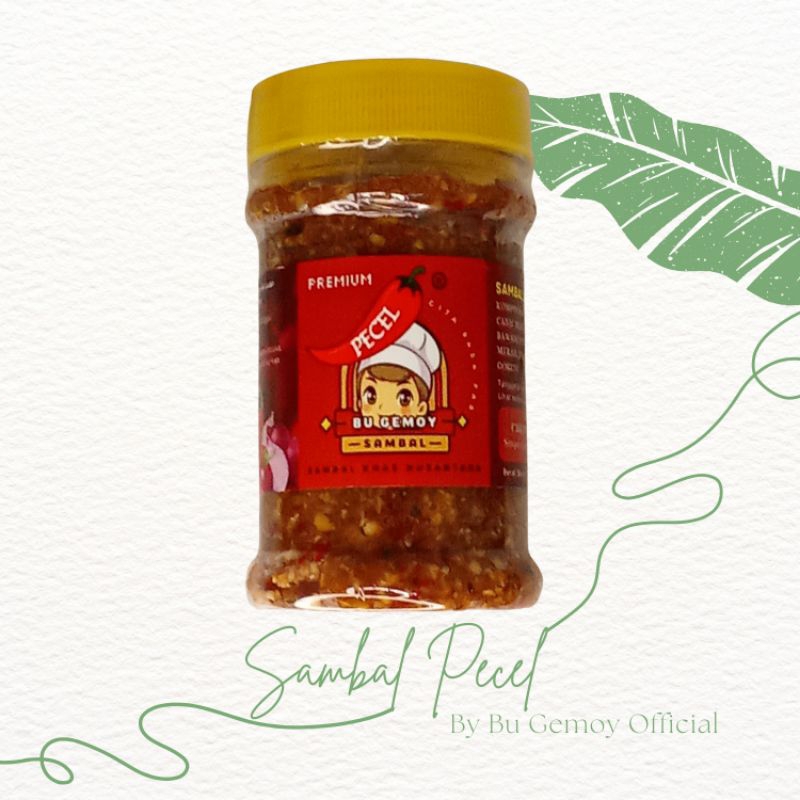 

Sambal Pecel Premium Bu Gemoy Original 150 g