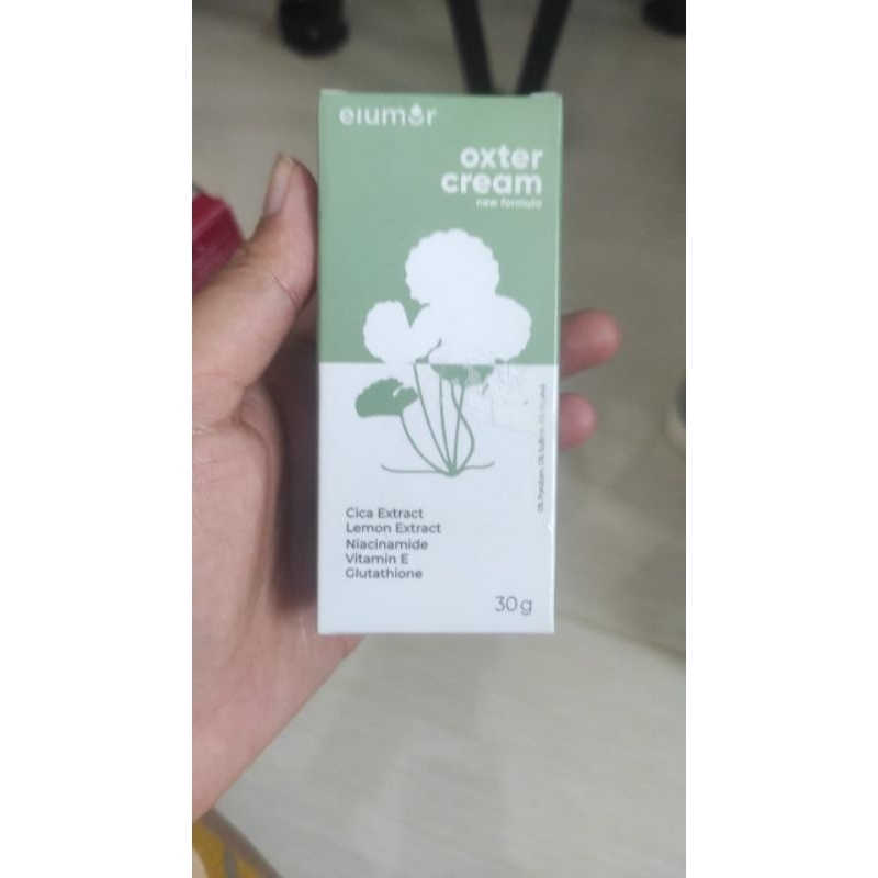 ELUMOR OXTER CREAM NEW FORMULA - PENCERAH KETIAK
