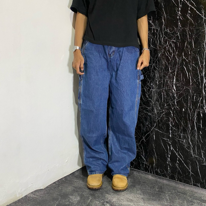 Carpanter Pants Jeans Navy by FADED GLORY
