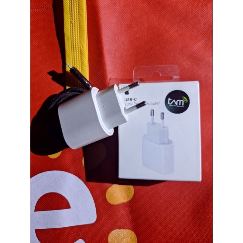 Charger iPhone original ibox + kabel iphone original ibox