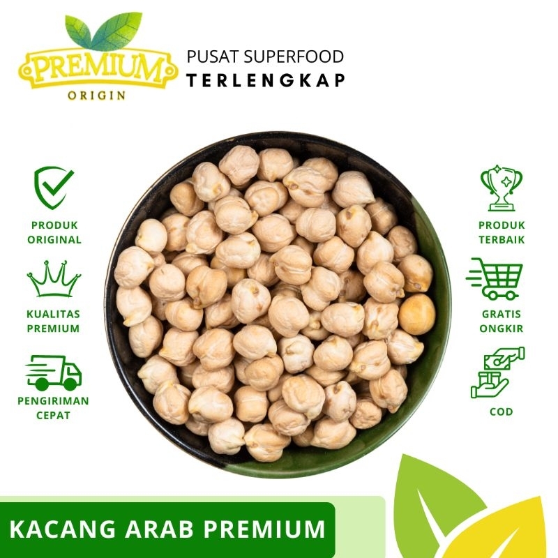 

[ 100% ORI ] Kacang Arab Renyah dan Gurih Berkualitas Tinggi | Kacang Arab 1 KG | Kacang Arab Premium | Chickpeas roasted