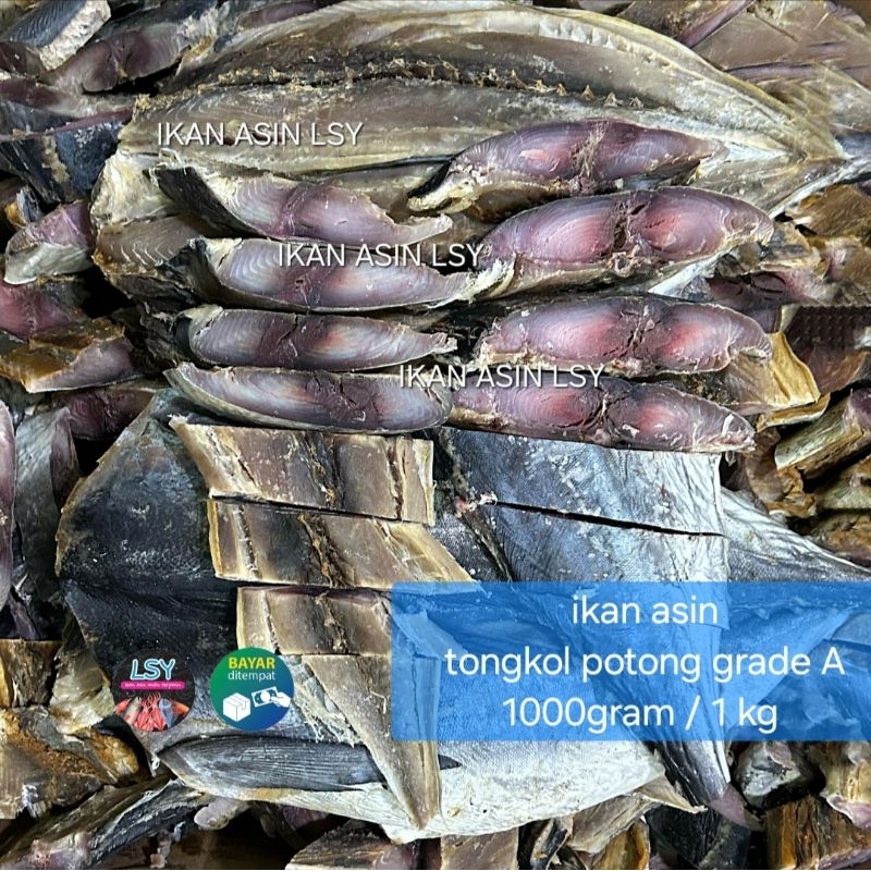 

ikan asin tongkol potong super 1000gram / 1 kg