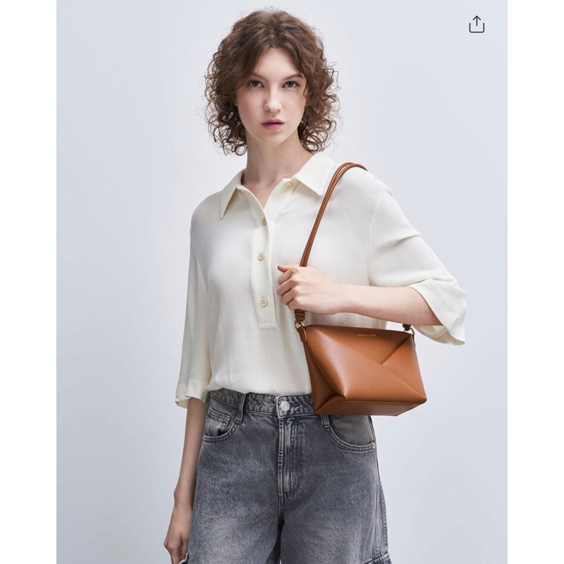 Charles and Keith CnK Midori Shoulder Bag Authentic Preloved