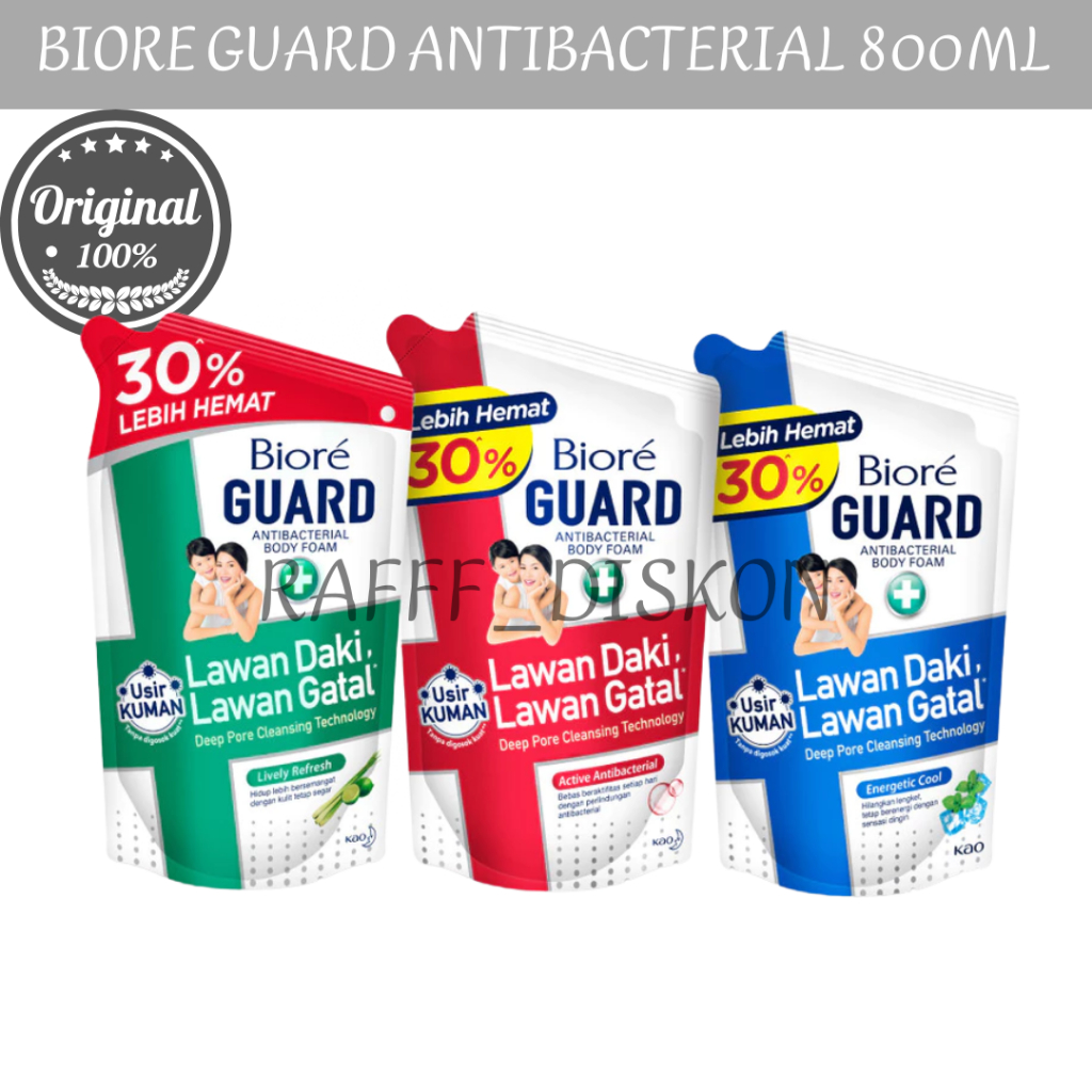 Biore Guard Body Foam Sabun Mandi / Biore Guard 800ml