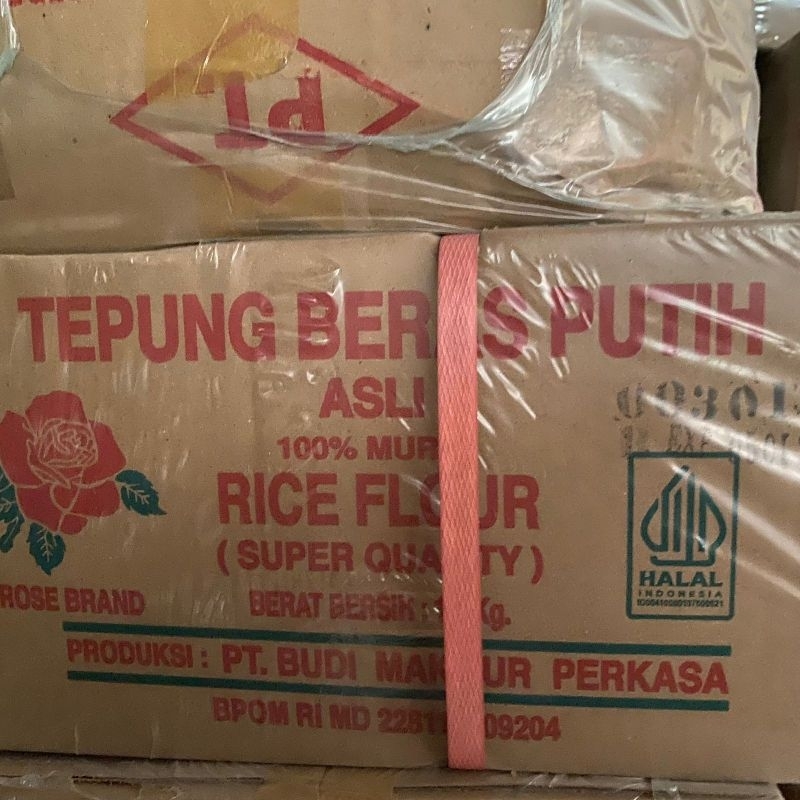 

tepung beras rosebrand dus an isi 20 pak