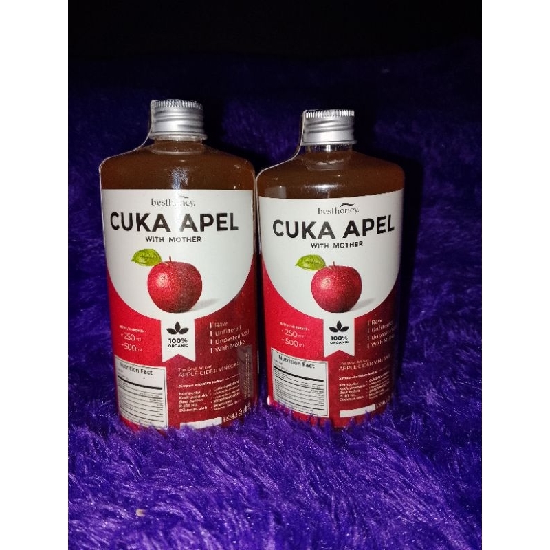 

PROMO CUKA APEL WITH MOTHER ISI 1000ml siap kirim