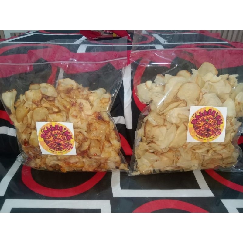 

Keripik singkong original gurih renyah 200g