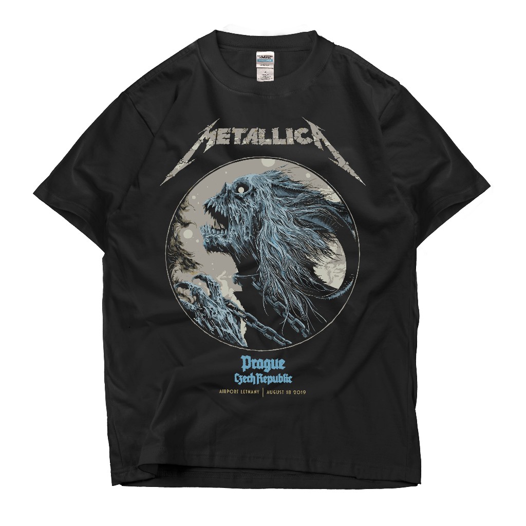 Metallica "Prague, Czech Republic on August 18, 2019" T-Shirt