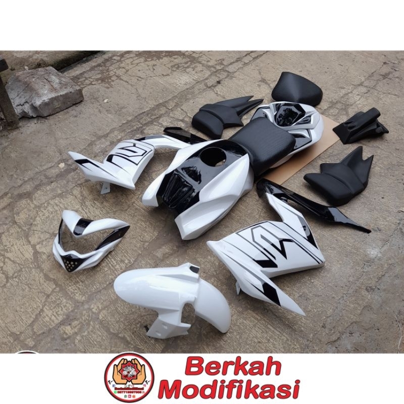 Paket Body Modifikasi Model Fighter PNP Yamaha Byson Karbu