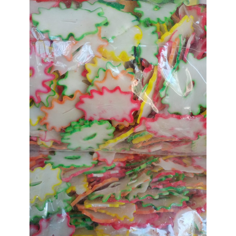 

kerupuk seblak BINTANG warna warni 500g krupuk tersanjung