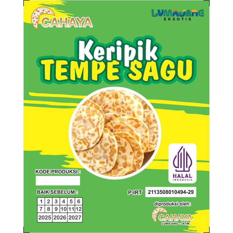 

kripik tempe sagu