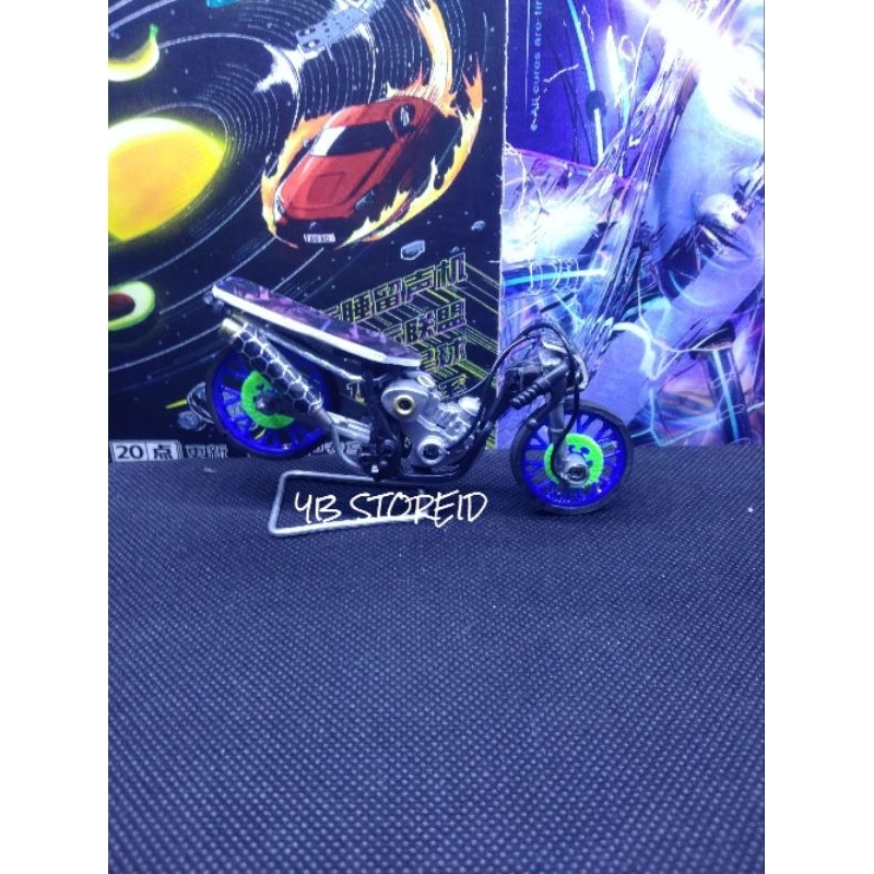 Miniatur Motor Drag Racing keren motor drag race drag bike