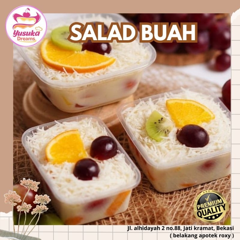 

Salad Buah Premium 300 Ml - 750 ml