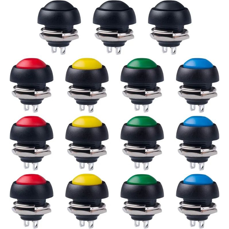 tombol 12mm / push button / switch firing /modif custom