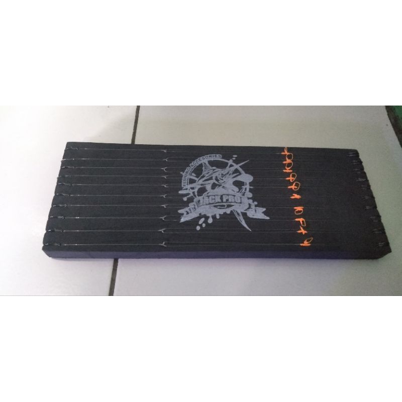 1 set kail pancing cabang 3 merk bradley no 1 2 3 bisa request nomer kail busa 30cm