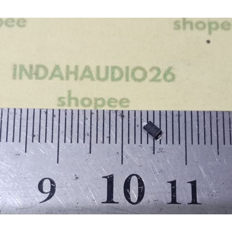 BAT54 sb kaki 2 dioda SMD DIODE sb pas di pcb class d UCD xlite fullbridge
