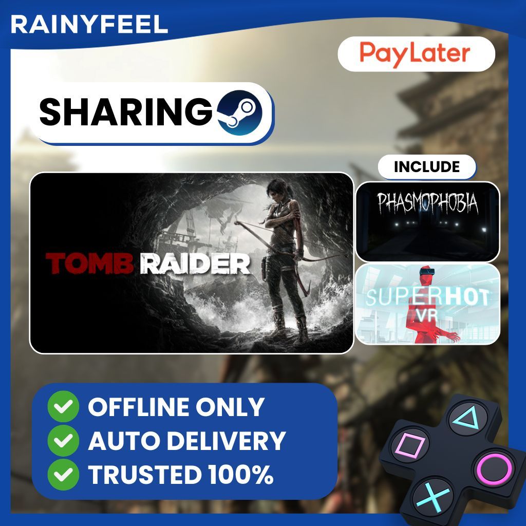 [BONUS STEAM KEY] Tomb Raider (Sharing With Phasmophobia & Superhot VR) / AUTO DELIVERY / STEAM / Ga