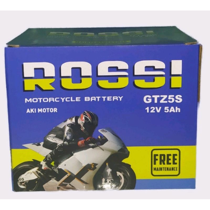 AKI ROSSI KERING GTZ5S 12V, 5Ah