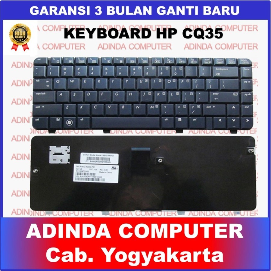 Keyboard Laptop HP COMPAQ Presario CQ35 CQ30 CQ36
