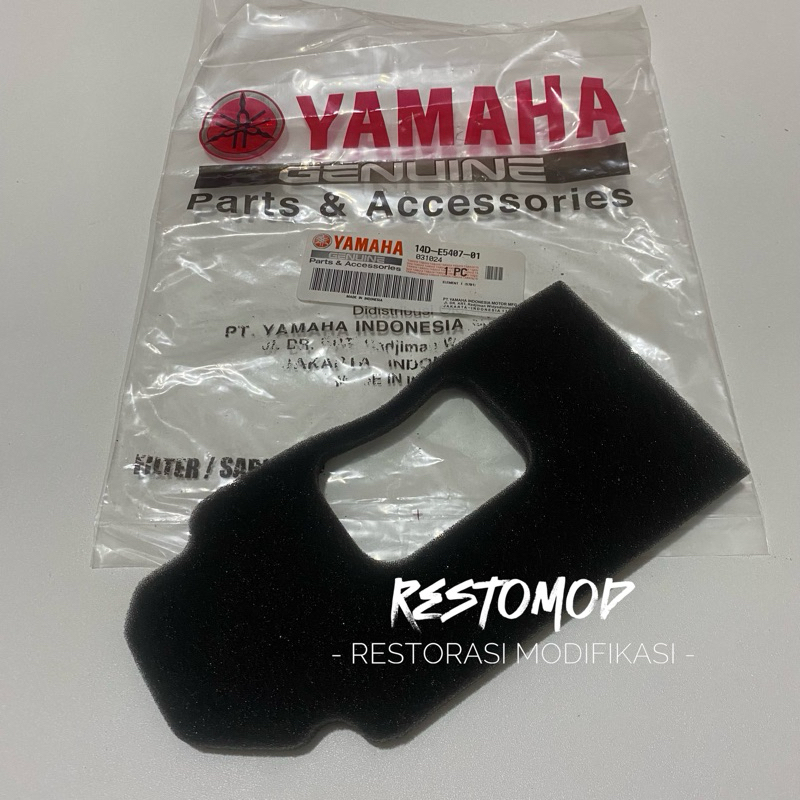 Busa cvt mio soul karbu 14D original yamaha saringan cvt mio soul filter cvt mio soul lama element