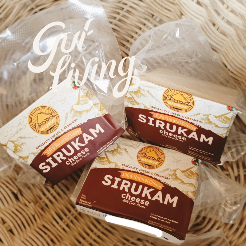 

Keju Sirukam Mazaraat Artisan Cheese 100% Natural Keju Asli Bahan dan Proses Alami