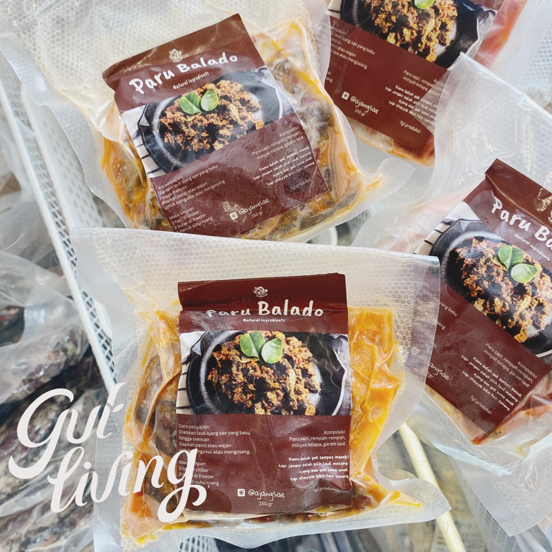

Paru Balado Frozen Bahan dan Garam Alami Ajang Sae