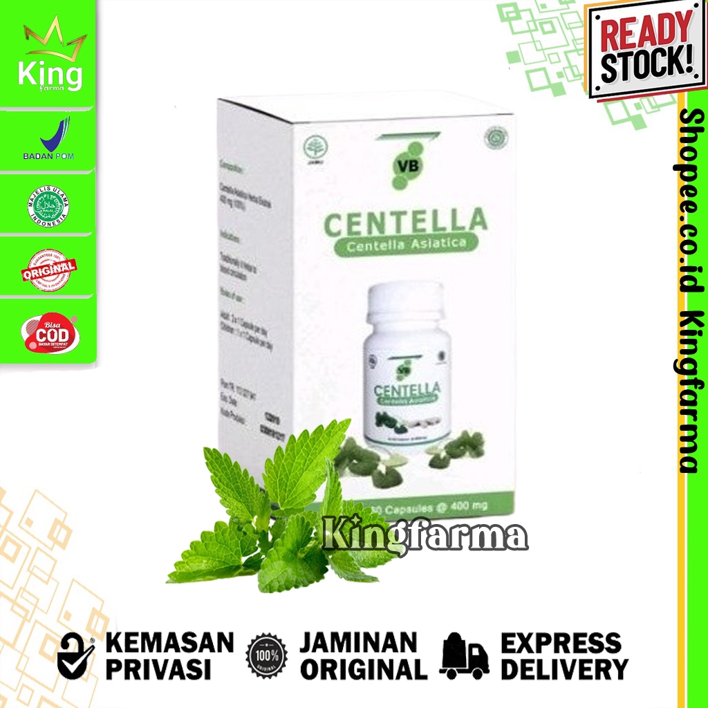 VITABRAIN VB CENTELLA ASLI ORIGINAL - OBAT HERBAL PENAMBAH KECERDASAN OTAK DAYA INGAT
