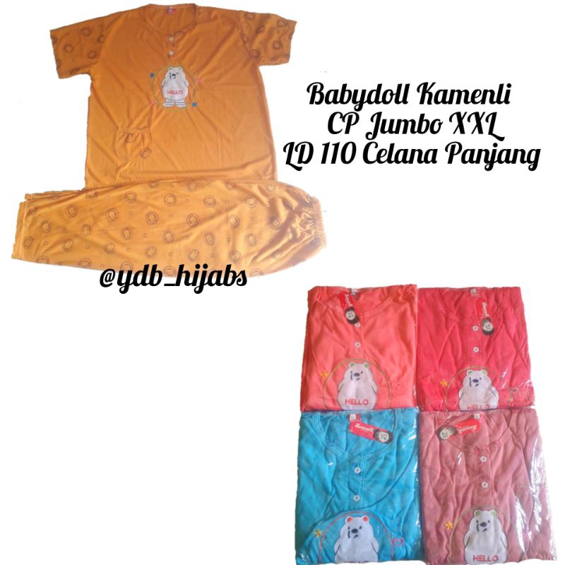 Babydoll CP Jumbo kamenli