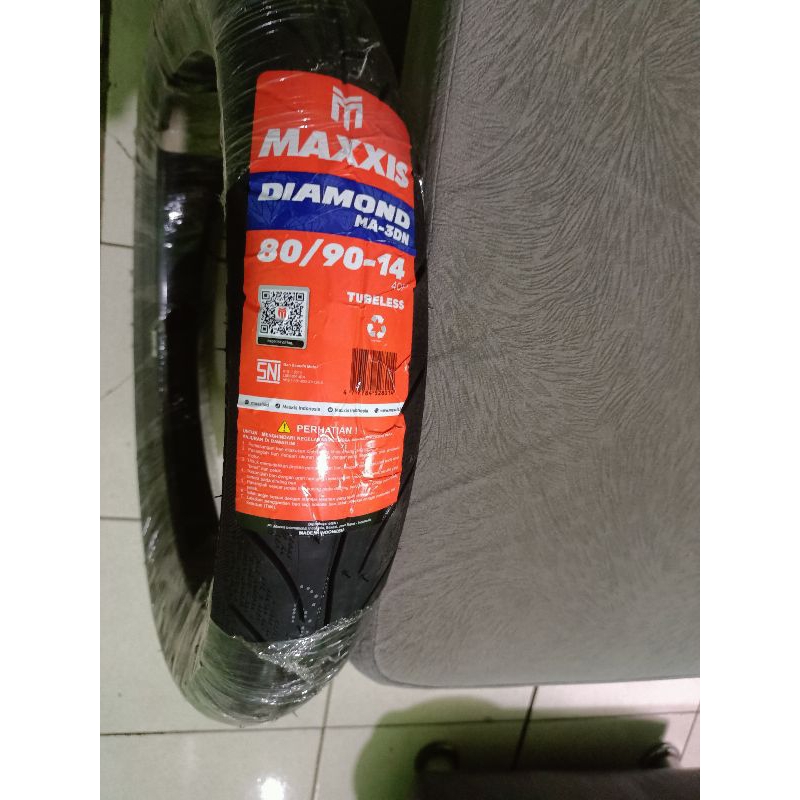 Ban Baru Maxxis Diamond 80/90 R14 Baru