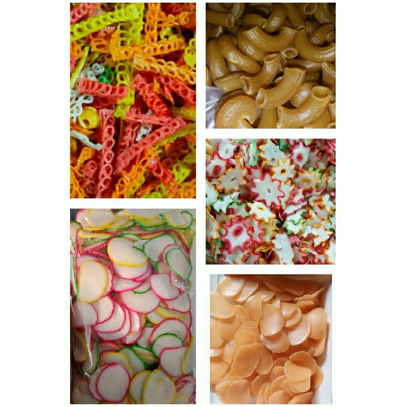 PROMO 5 macam kerupuk seblak mentah 1kg