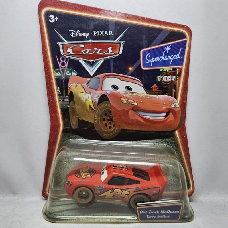 Disney pixar cars supercharged dirt track lighting mcqueen