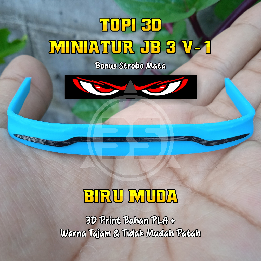 Topi Miniatur JetBus 3 V-1 3D Print Halus