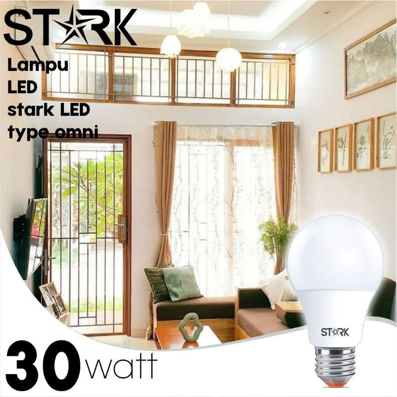 Lampu LED Stark LED 30 Watt Tipe Omni (Putih / Kuning)